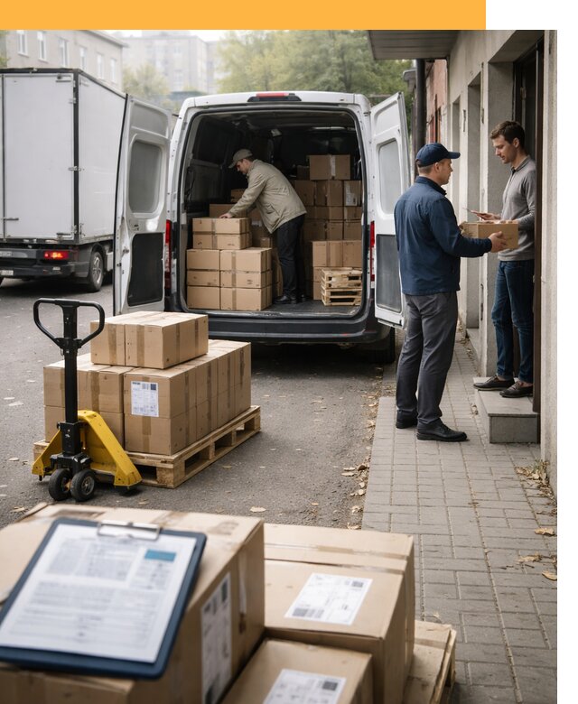 Доставка грузов от двери до двери с таможней от 47606 руб.