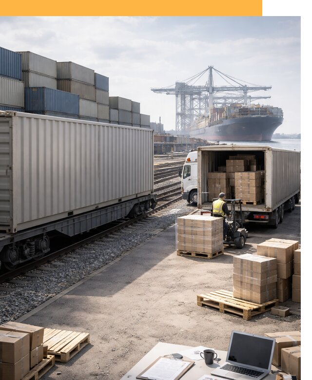 Мультимодальные перевозки грузов по миру от 47606 руб