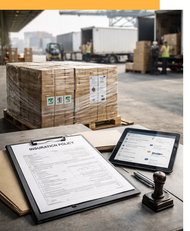 Страхование международных грузов от 3703 руб, полная защита