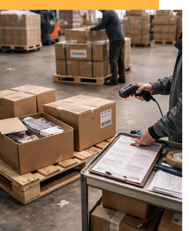 Сборные грузы из Китая: доставка, склад и таможня от 19042