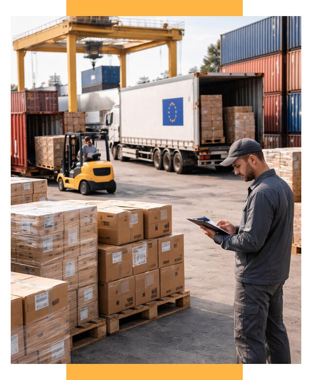 Доставка грузов из Европы от 12695 р., логистика СетСервис-Рвд