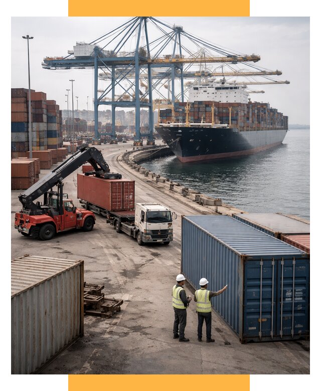 Морские перевозки из Европы от 63474 р. за контейнер | СетСервис-Рвд