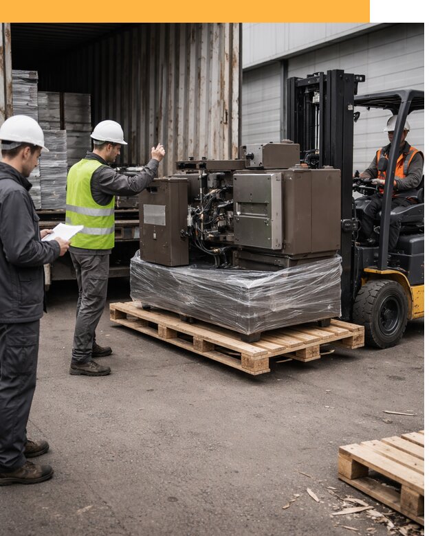 Доставка промышленного оборудования из Европы от 47606