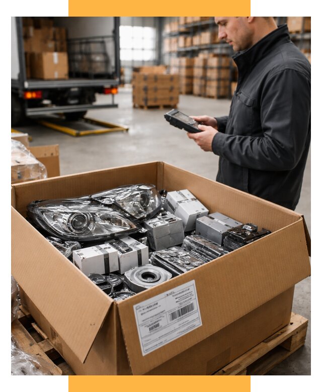 Доставка автозапчастей из Европы под ключ от 13224 р. | СетСервис-Рвд