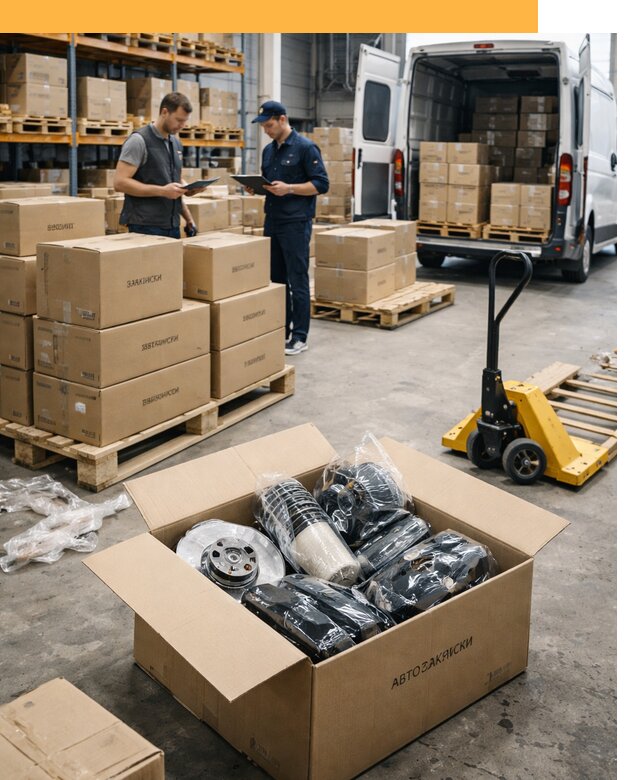 Доставка автозапчастей из Европы от 13224 руб быстро и надёжно