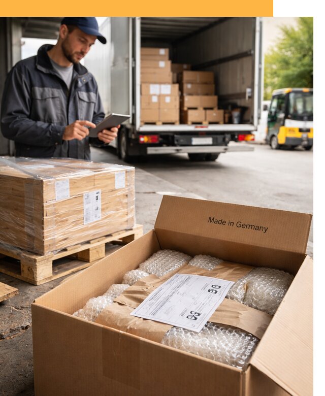 Доставка грузов из Германии от 47606 руб с таможенным оформлением