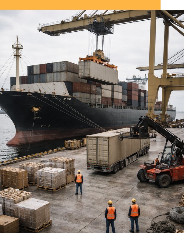 Морские перевозки из Индии: доставка FCL/LCL, таможня от 126948