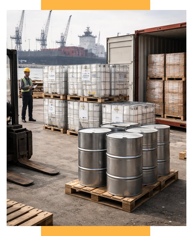 Доставка химического сырья из Индии от 264475 р. | СетСервис-Рвд