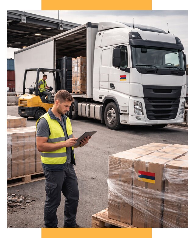 Автоперевозки из Армении от 100501 р. — услуги СетСервис-Рвд