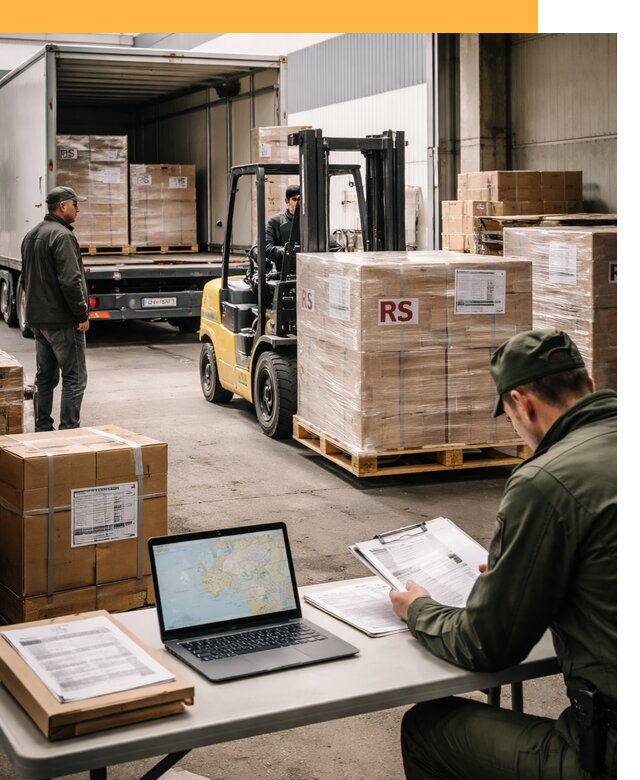 Доставка грузов в Сербию от 47606 руб, международные перевозки