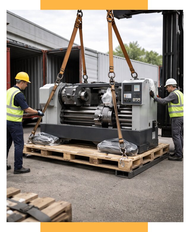 Перевозка станков и таможня от 63474 р. | СетСервис-Рвд логистика