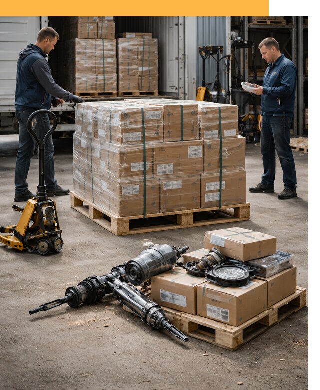 Международная перевозка автозапчастей по миру от 4761 руб