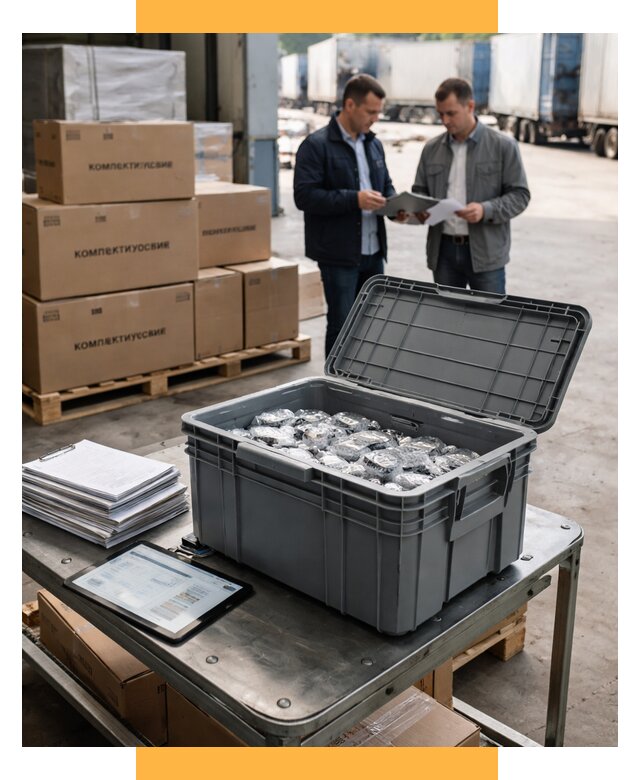 Перевозка комплектующих из Китая от 6876 р. | СетСервис-Рвд