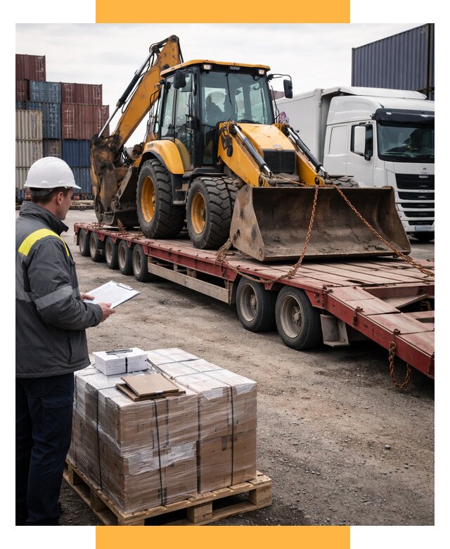 Международная перевозка спецтехники от 47606 р., СетСервис-Рвд