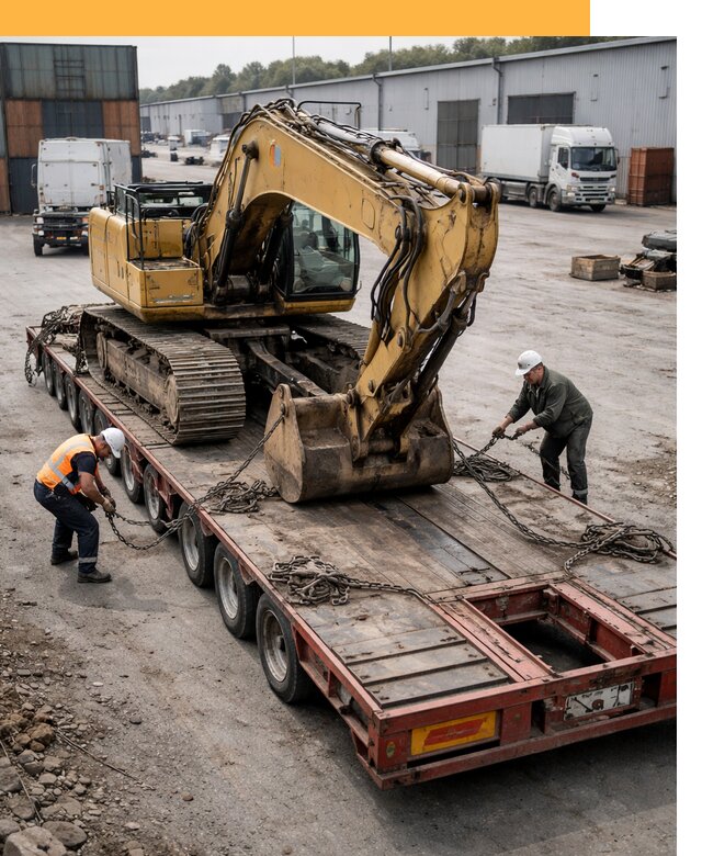 Перевозка спецтехники по России и миру от 47606 руб