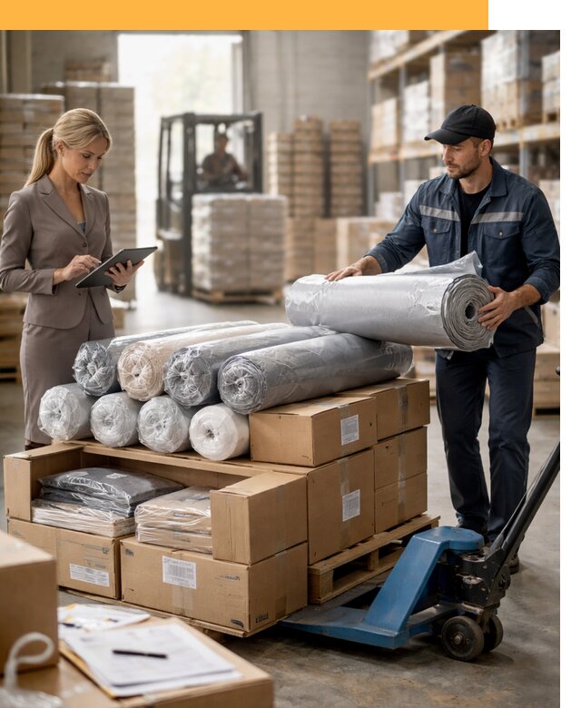 Перевозка текстиля по миру от 15869 руб. с таможней и страхованием