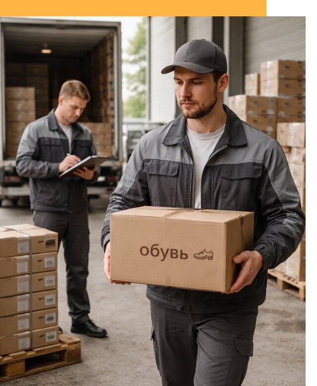 Международная перевозка обуви с таможенным оформлением от 4761