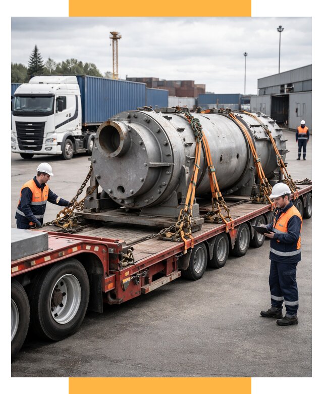 Перевозка тяжеловесных грузов под ключ от 158685 р. | СетСервис-Рвд