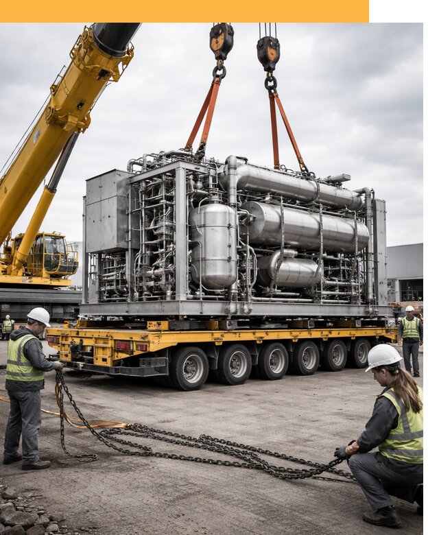 Перевозка тяжеловесных грузов по миру от 158685 руб