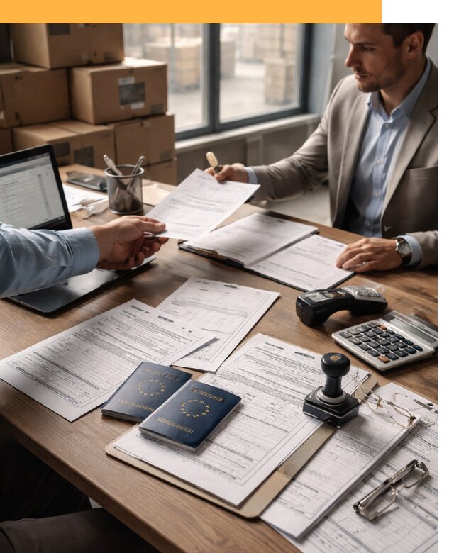 Таможенное оформление грузов из Европы от 8992 руб