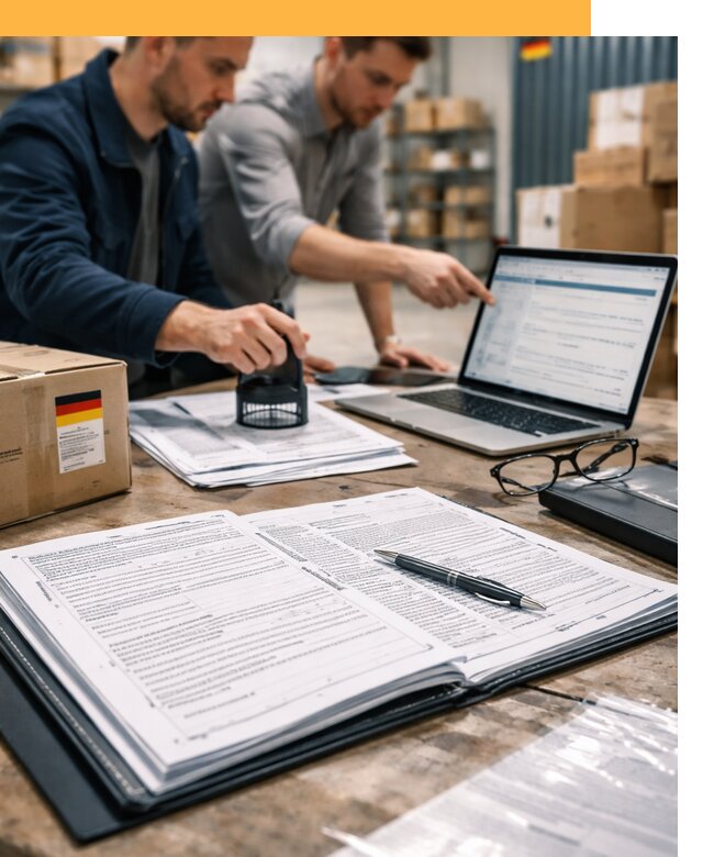 Таможенное оформление грузов из Германии от 9521 руб.