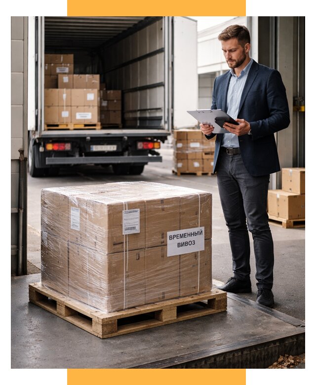 Временный вывоз товаров под ключ от 8463 р. | СетСервис-Рвд