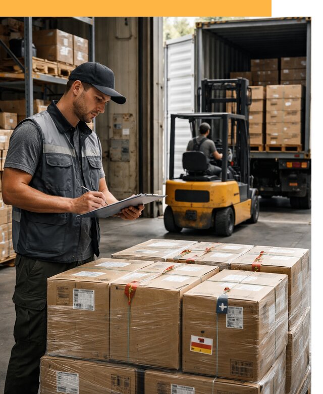 Реэкспорт товаров с таможенным оформлением и доставкой от 12695