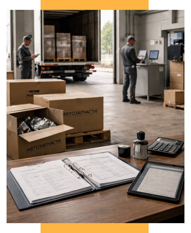 Таможенное оформление автозапчастей под ключ от 8992 р., СетСервис-Рвд
