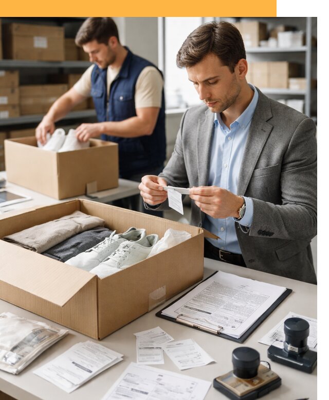 Таможенное оформление одежды и обуви по выгодной цене от 6876 руб