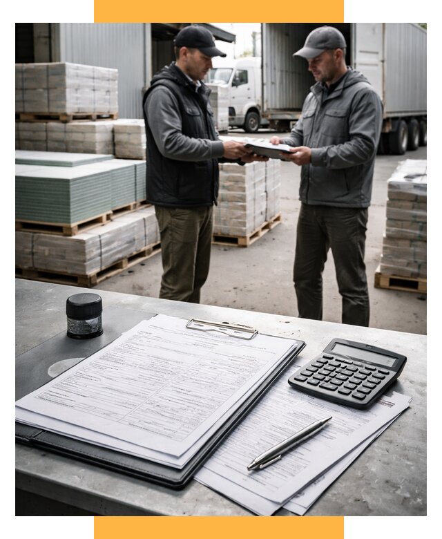 Таможенное оформление стройматериалов от 8992 р. | СетСервис-Рвд