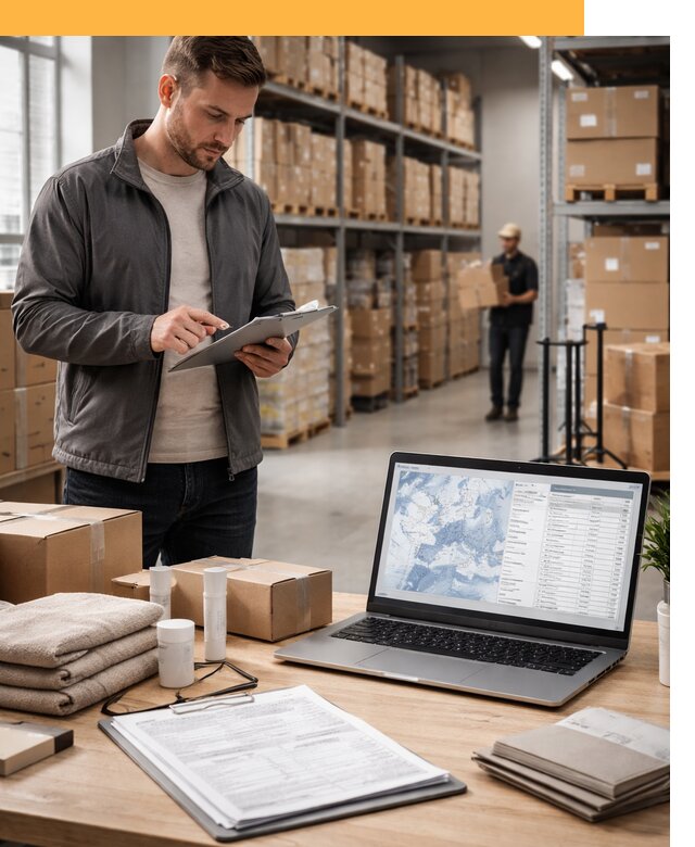 Закупка товаров в Европе под ключ: доставка, таможня от 7934 руб