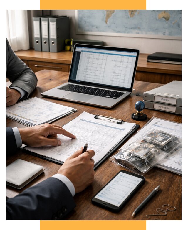 Проверка поставщика за рубежом от 8992 р. | СетСервис-Рвд аудит