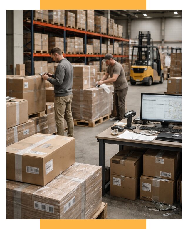 Склад консолидации в Европе от 6876 р., услуги СетСервис-Рвд